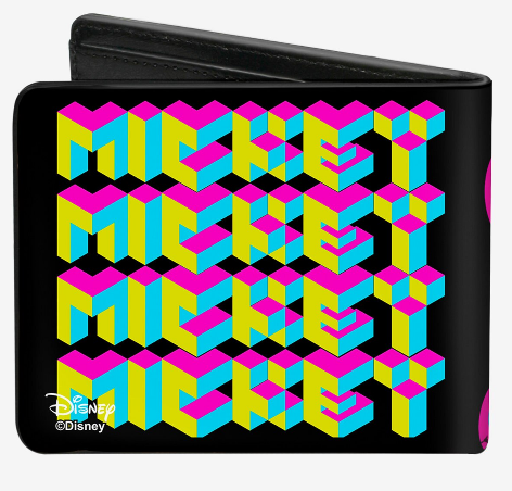 Mickey Mouse Bi-Fold Wallet